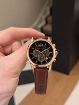 Armani Exchange Black Analog Dial