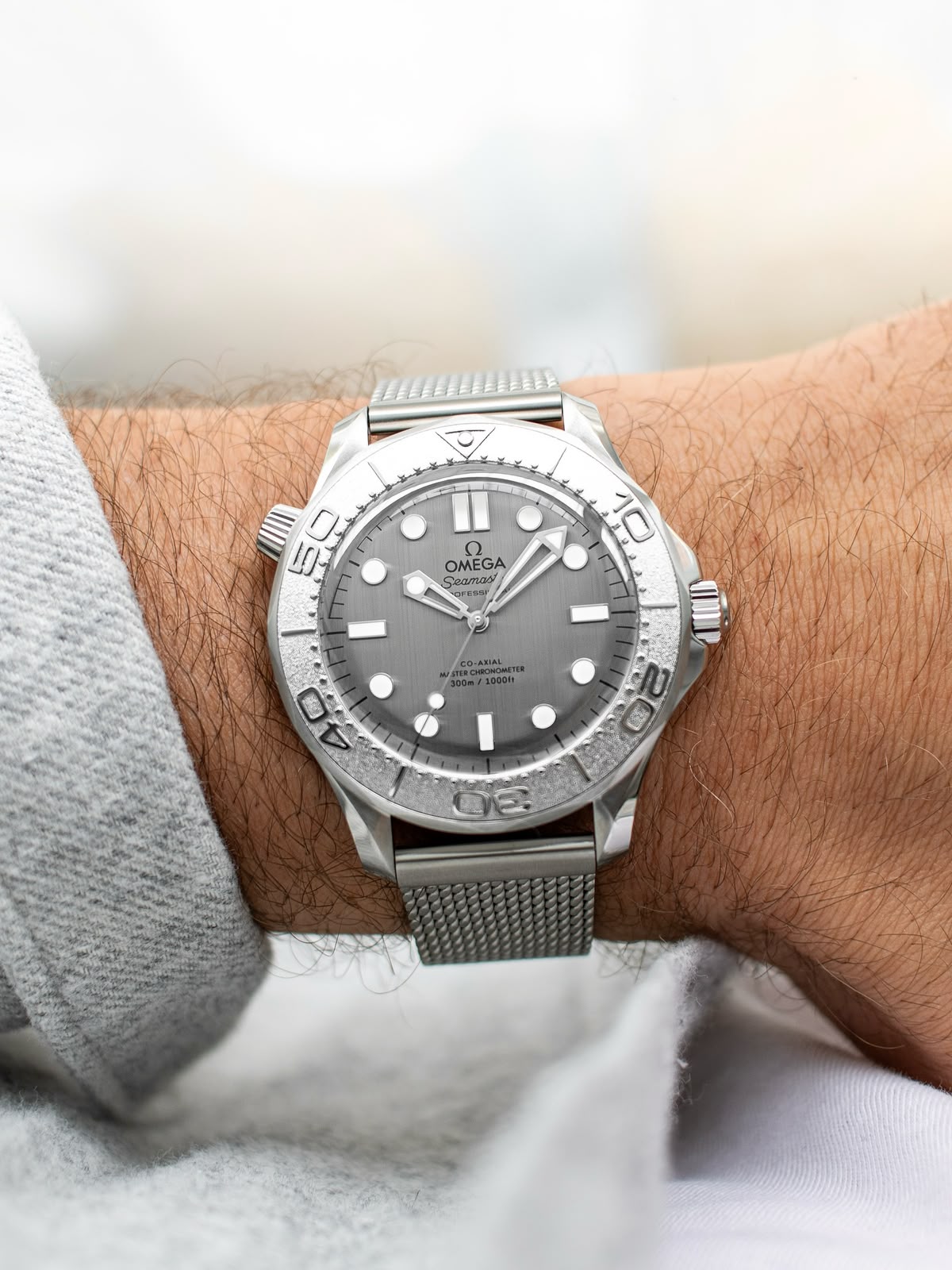 Omega Seamaster Diver 300 Automatic Grey Dial