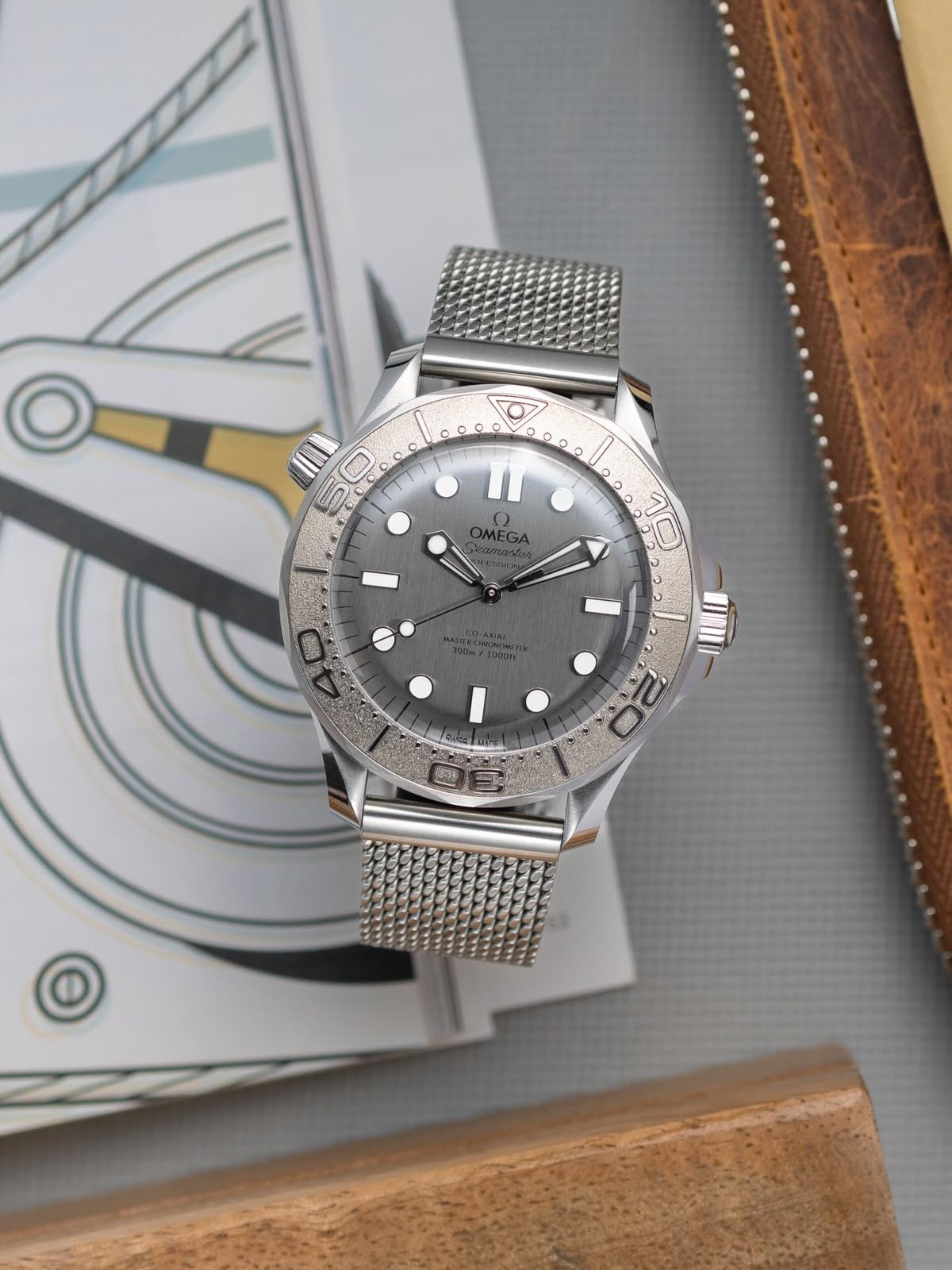 Omega Seamaster Diver 300 Automatic Grey Dial