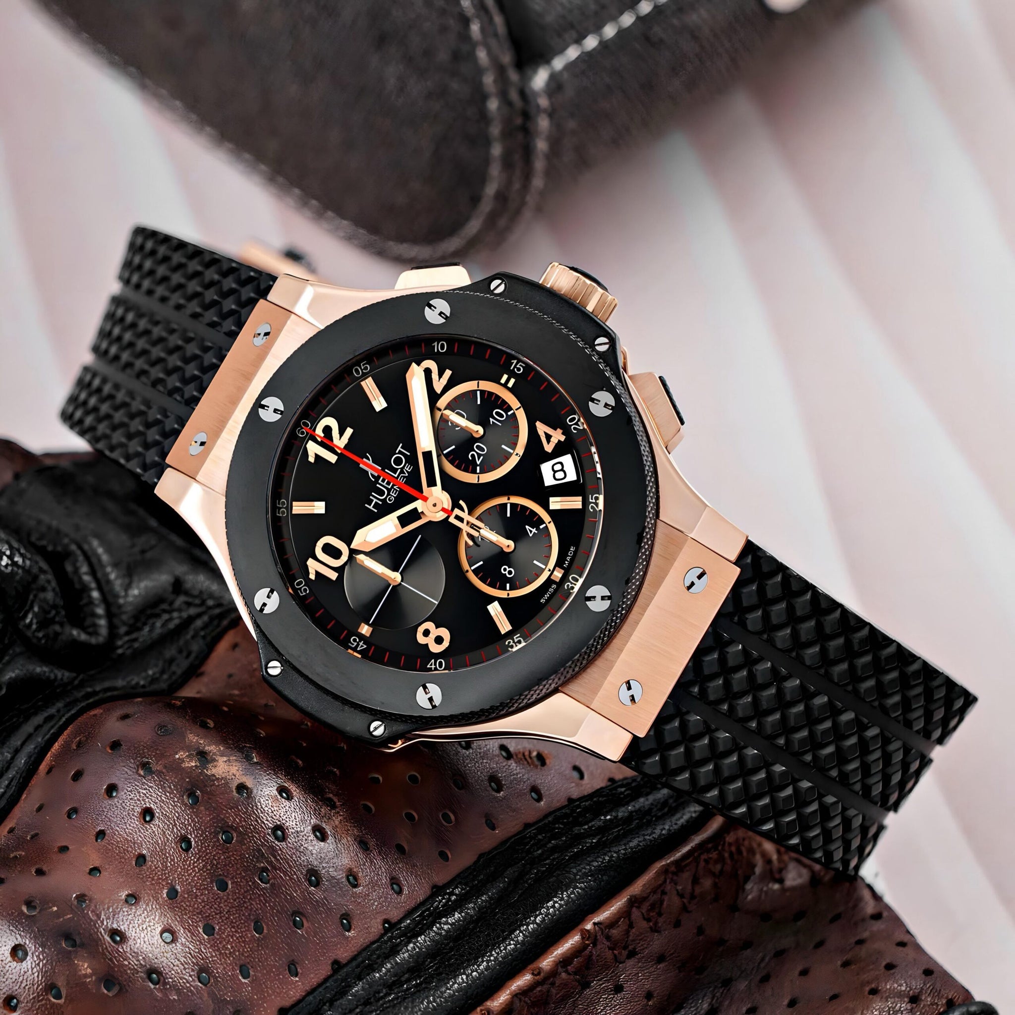 Hublot Big Bang Chronograph Black Multifunction Dial