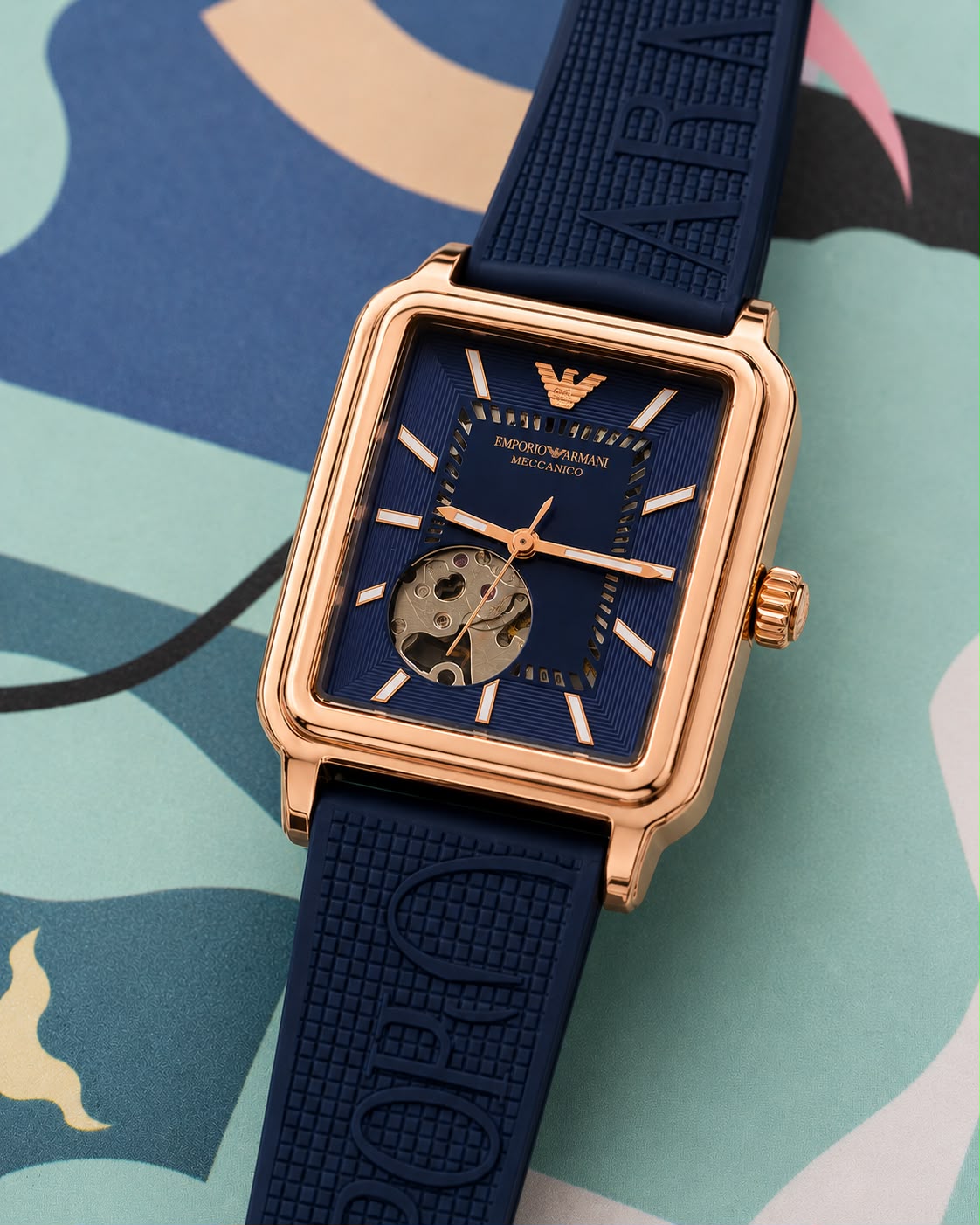 Emporio Armani Blue Modern Automatic