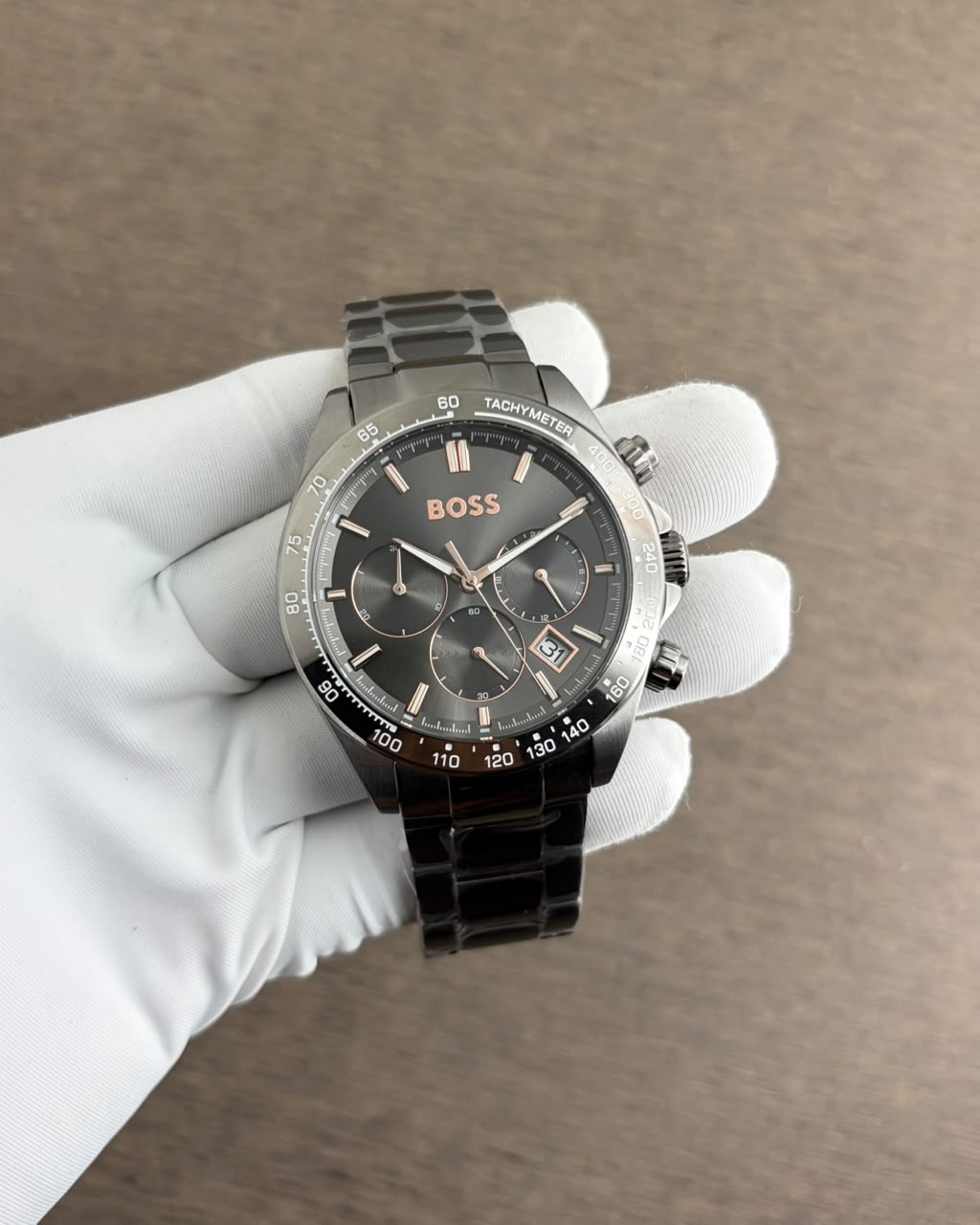 Hugo Boss Hero 2.0 Black Dial Chronograph