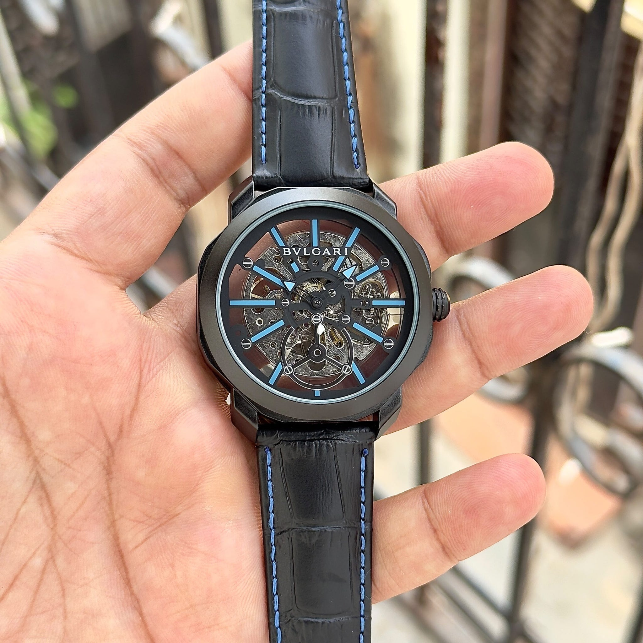 Bvlgari Octo Roma Skeleton Black Edition