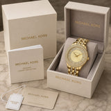 Michael Kors Harlowe Gold Sunray Dial