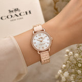 Coach Delancey Rose Gold-Tone