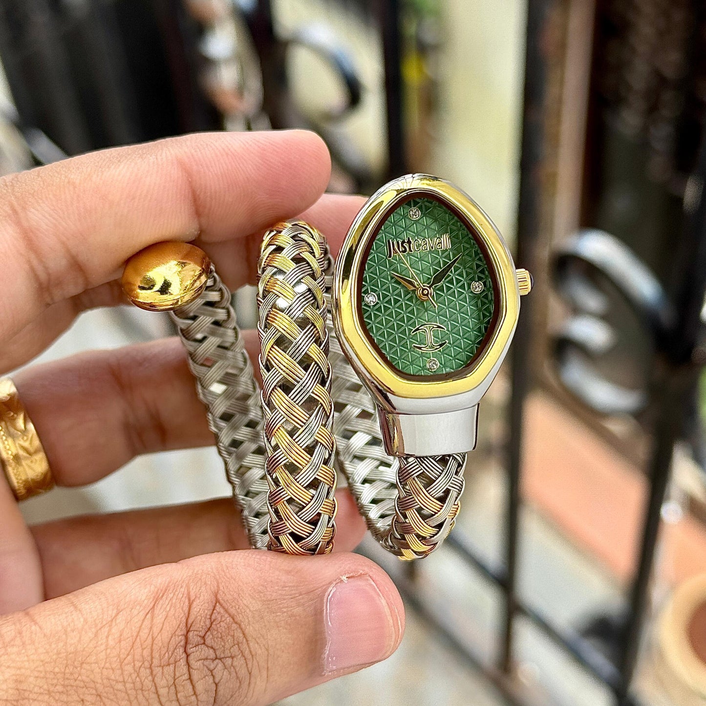 Just Cavalli Signature Wrap Green Series