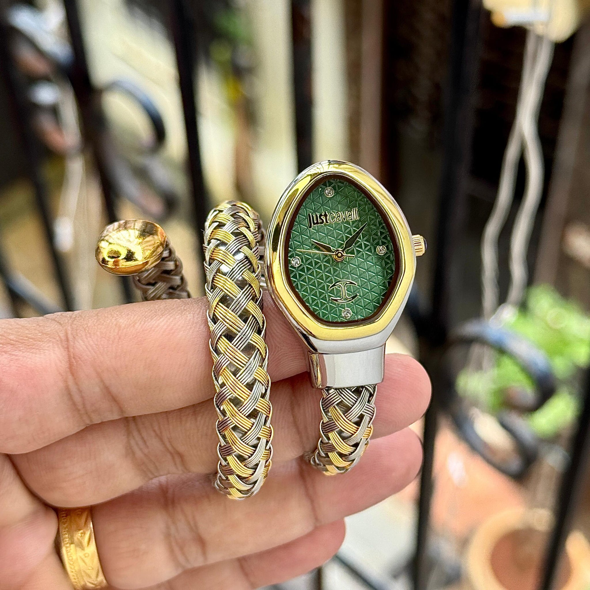 Just Cavalli Signature Wrap Green Series