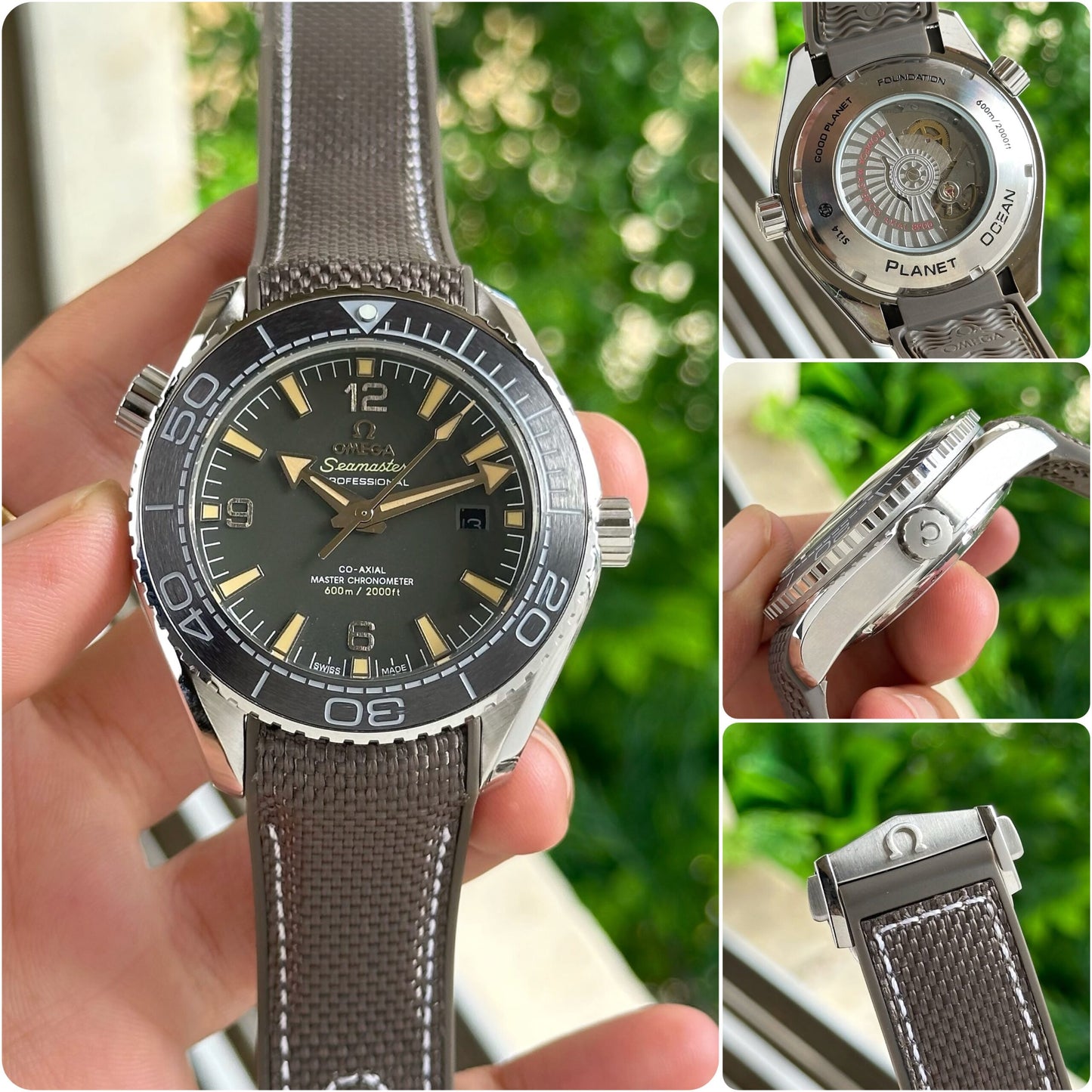 Omega Seamaster Planet Ocean Grey Dial Automatic