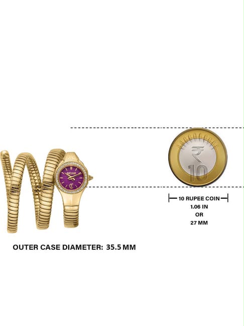 Just Cavalli Vita Purple Dial