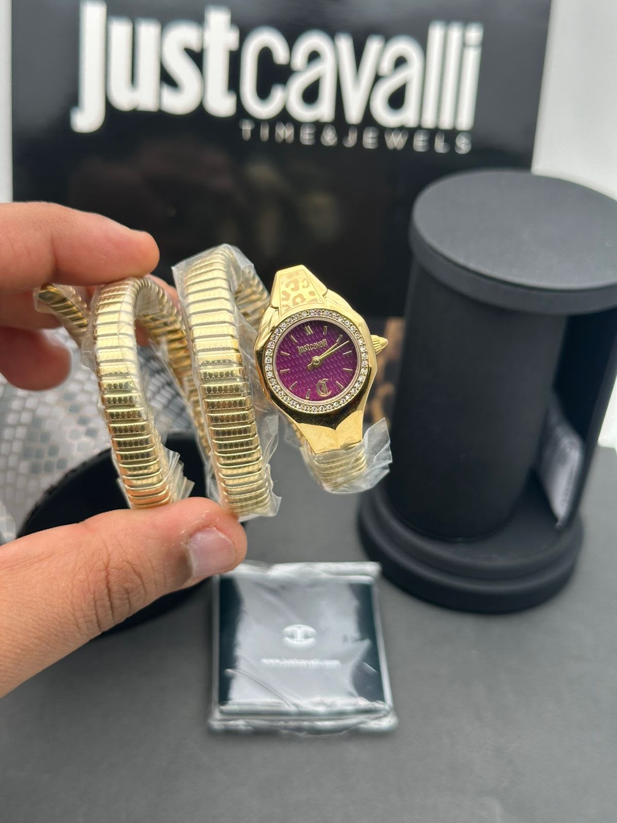 Just Cavalli Vita Purple Dial