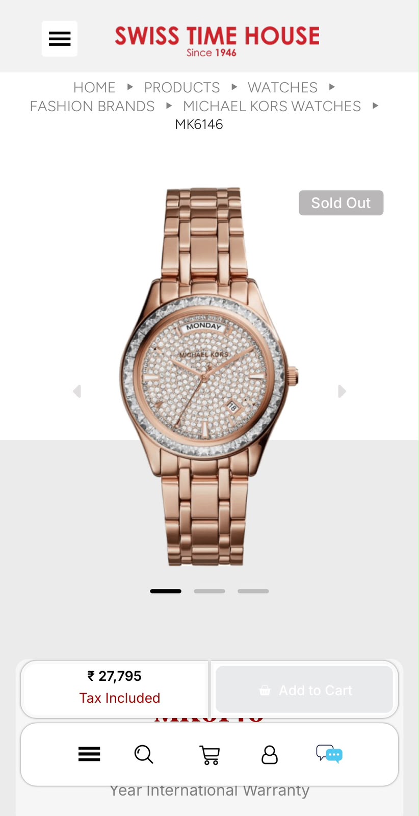 Michael Kors Elegant Rose Gold-Tone