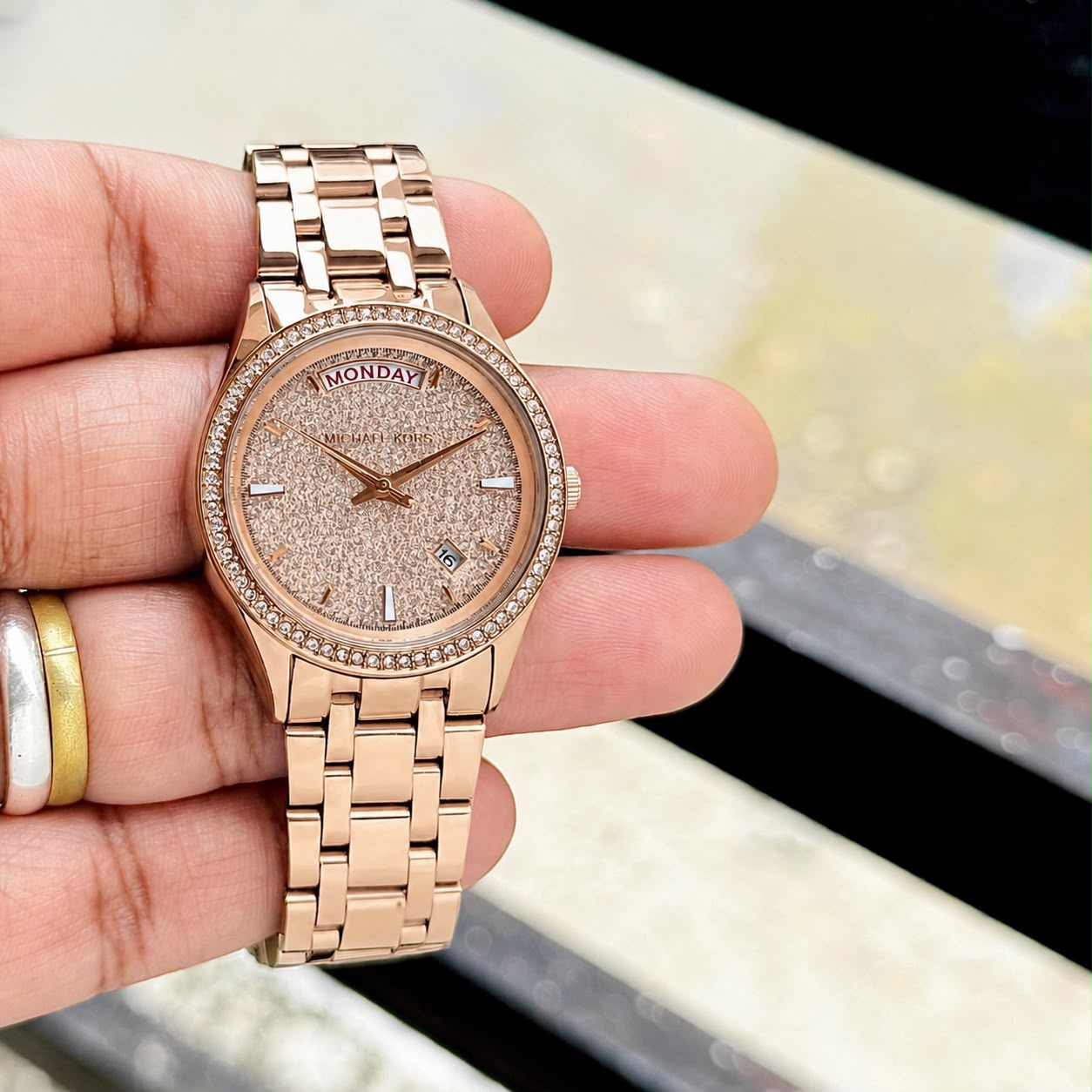 Michael Kors Elegant Rose Gold-Tone
