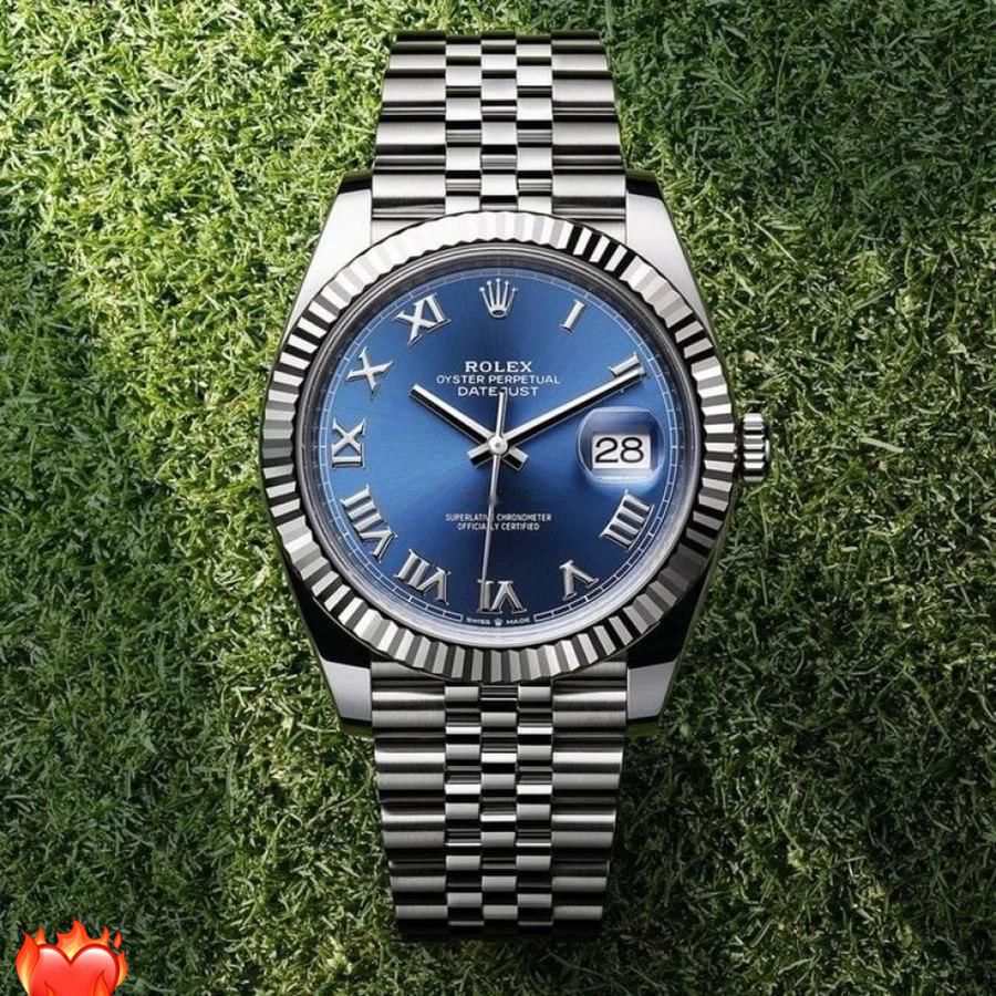 Rolex Oyster Perpetual Day-Date Blue Dial