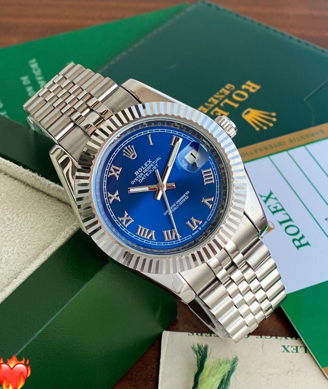 Rolex Oyster Perpetual Day-Date Blue Dial