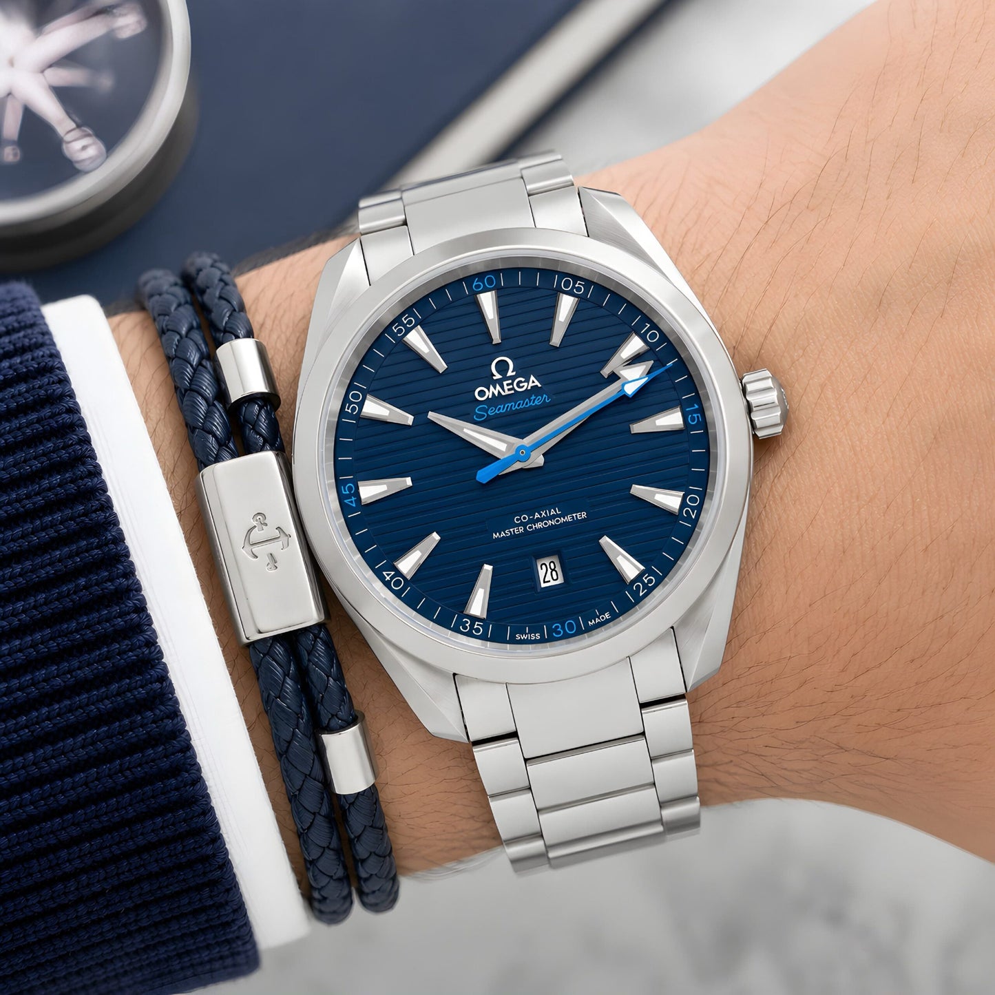 Omega Seamaster Aqua Terra Blue Automatic