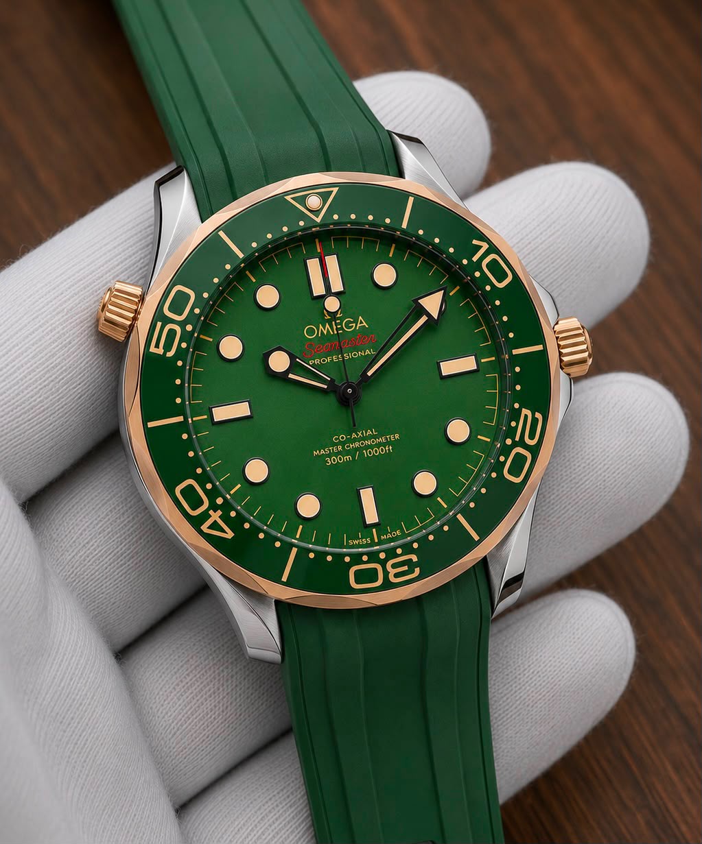 Omega Seamaster Diver Green Dial