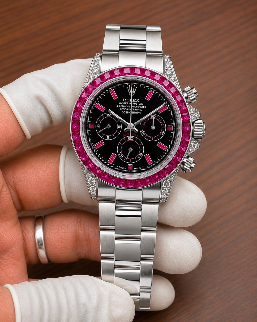 Rolex Daytona Paved Diamond Dial Automatic