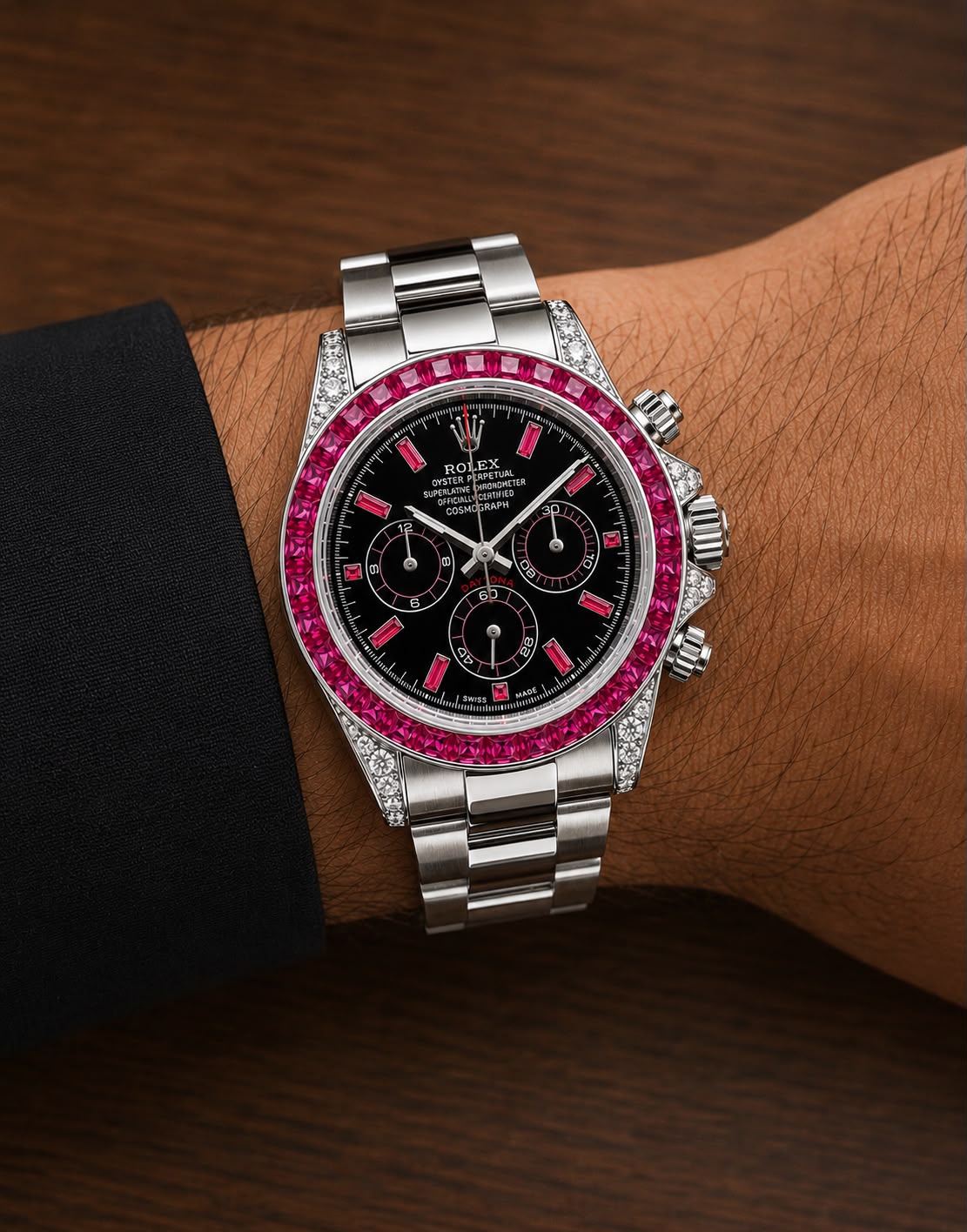 Rolex Daytona Paved Diamond Dial Automatic