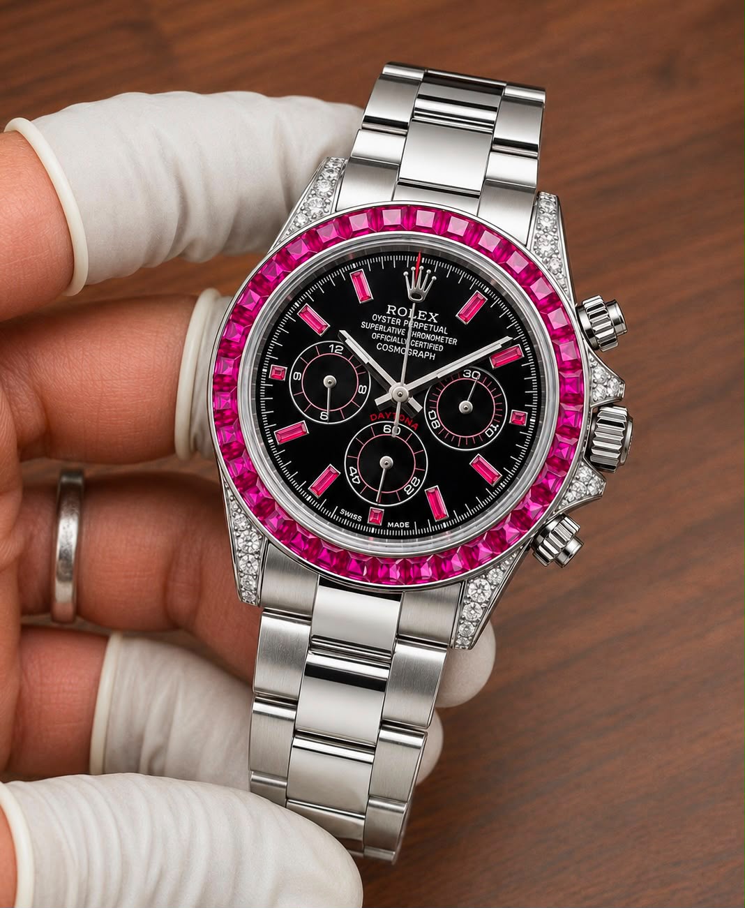 Rolex Daytona Paved Diamond Dial Automatic