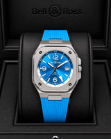 Bell &amp; Ross Dual Time Zone Blue Automatic