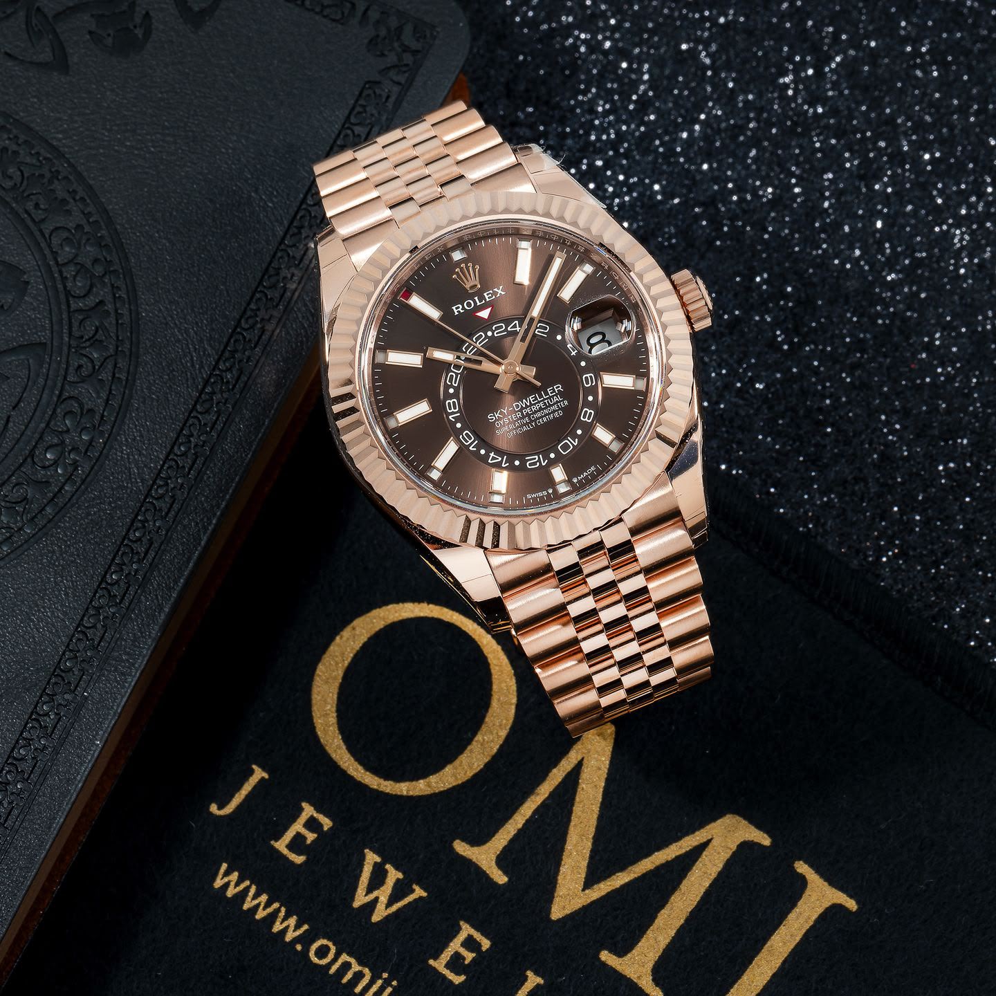 Rolex Sky-Dweller Rose Gold Tone