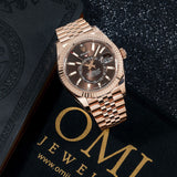 Rolex Sky-Dweller Rose Gold Tone