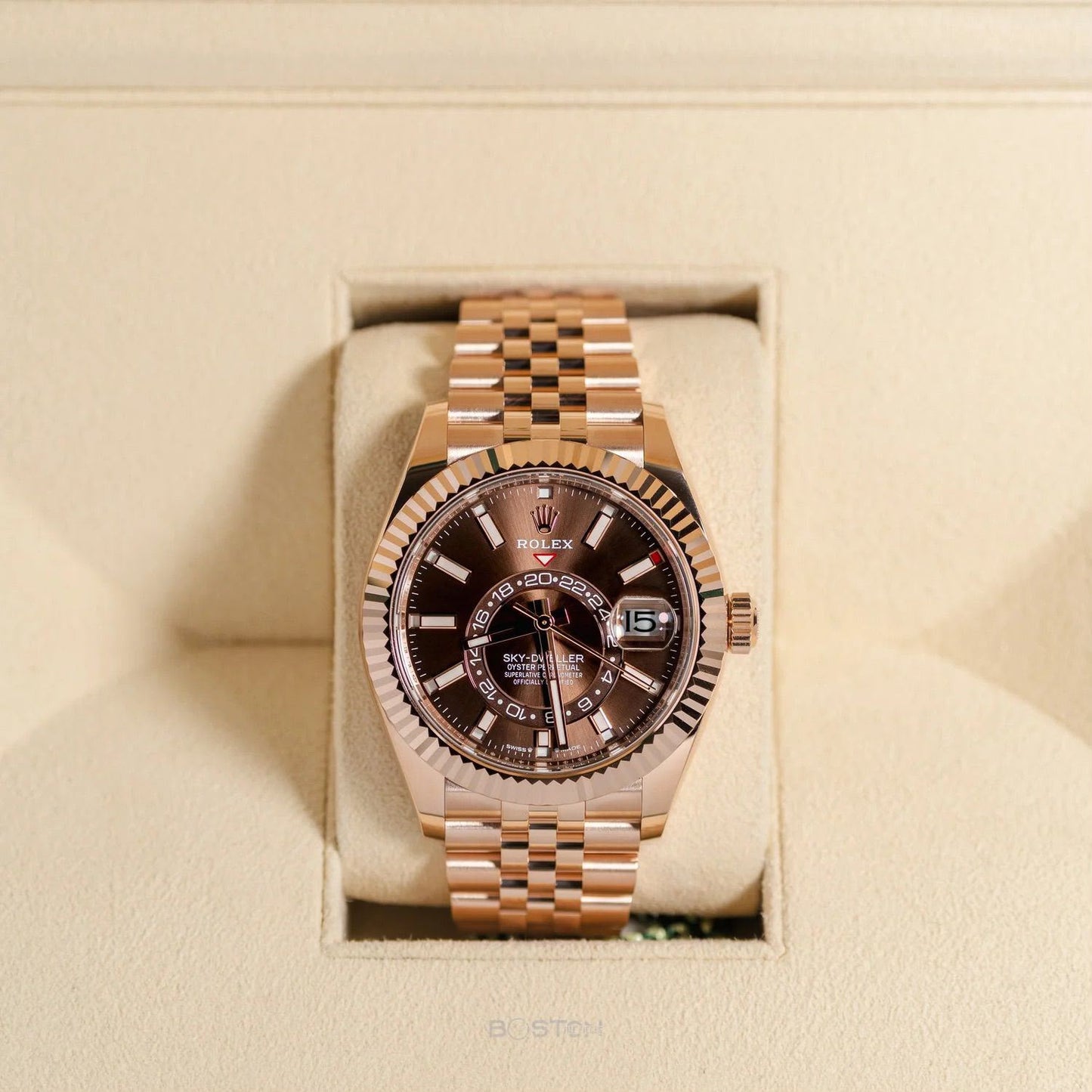 Rolex Sky-Dweller Rose Gold Tone