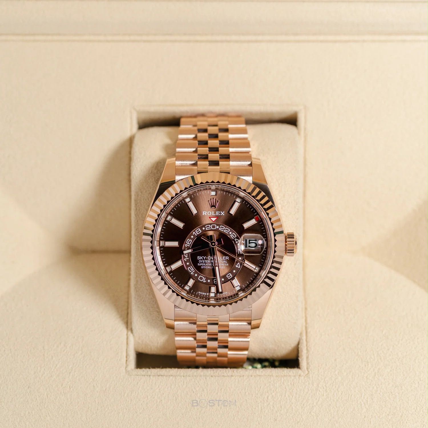 Rolex Sky-Dweller Rose Gold Tone