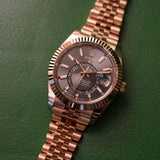 Rolex Sky-Dweller Rose Gold Tone