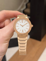 Bvlgari Marble Dial Rose Gold