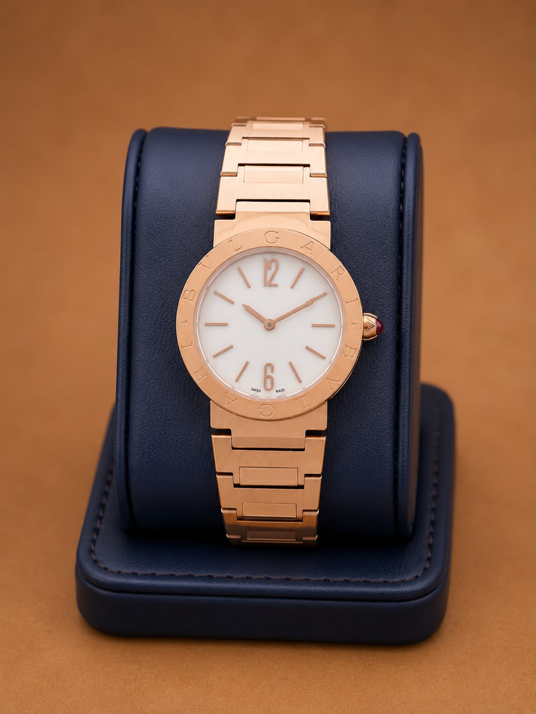 Bvlgari Marble Dial Rose Gold