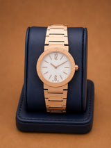 Bvlgari Marble Dial Rose Gold