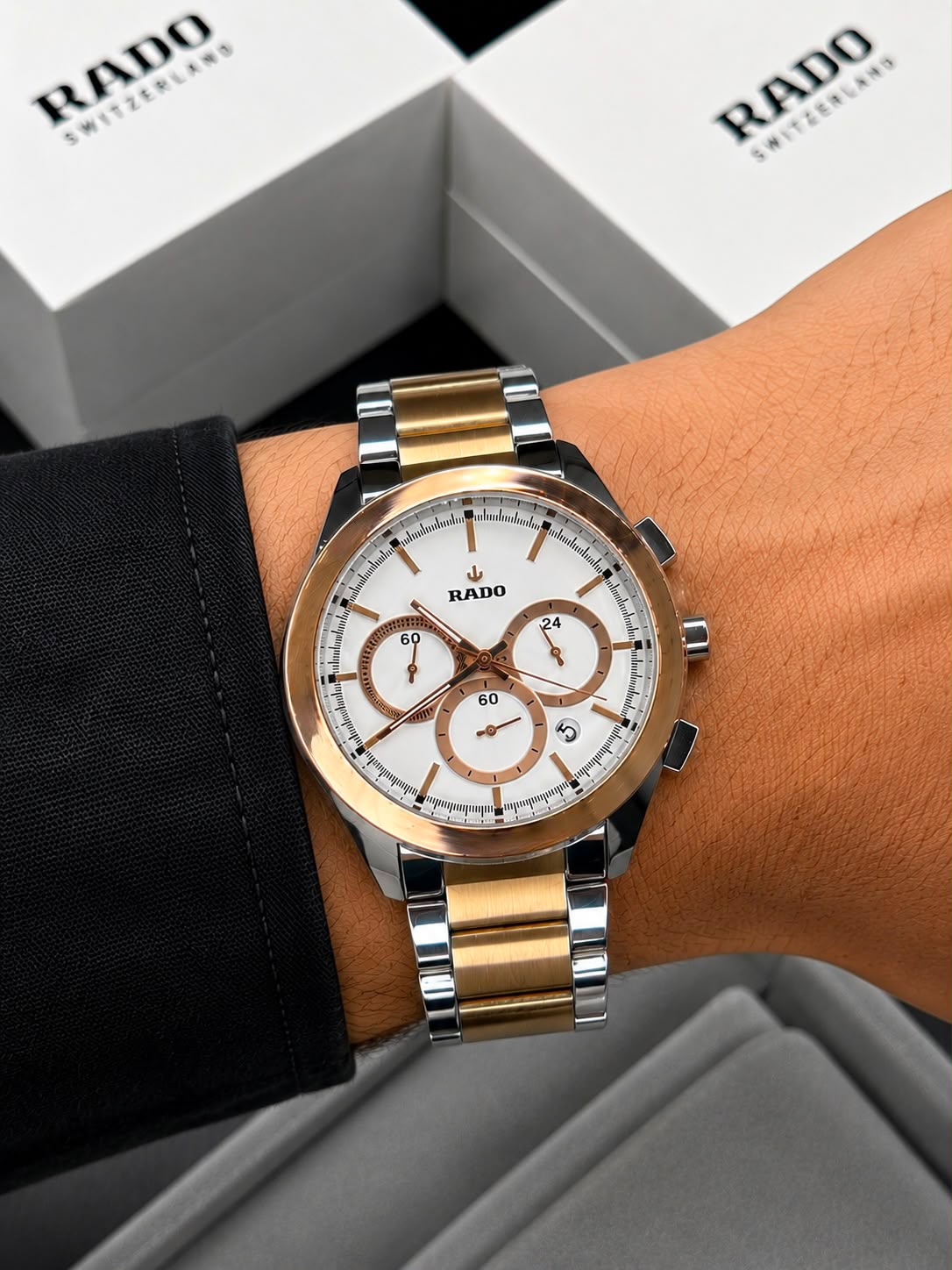 Rado HyperChrome White Dial
