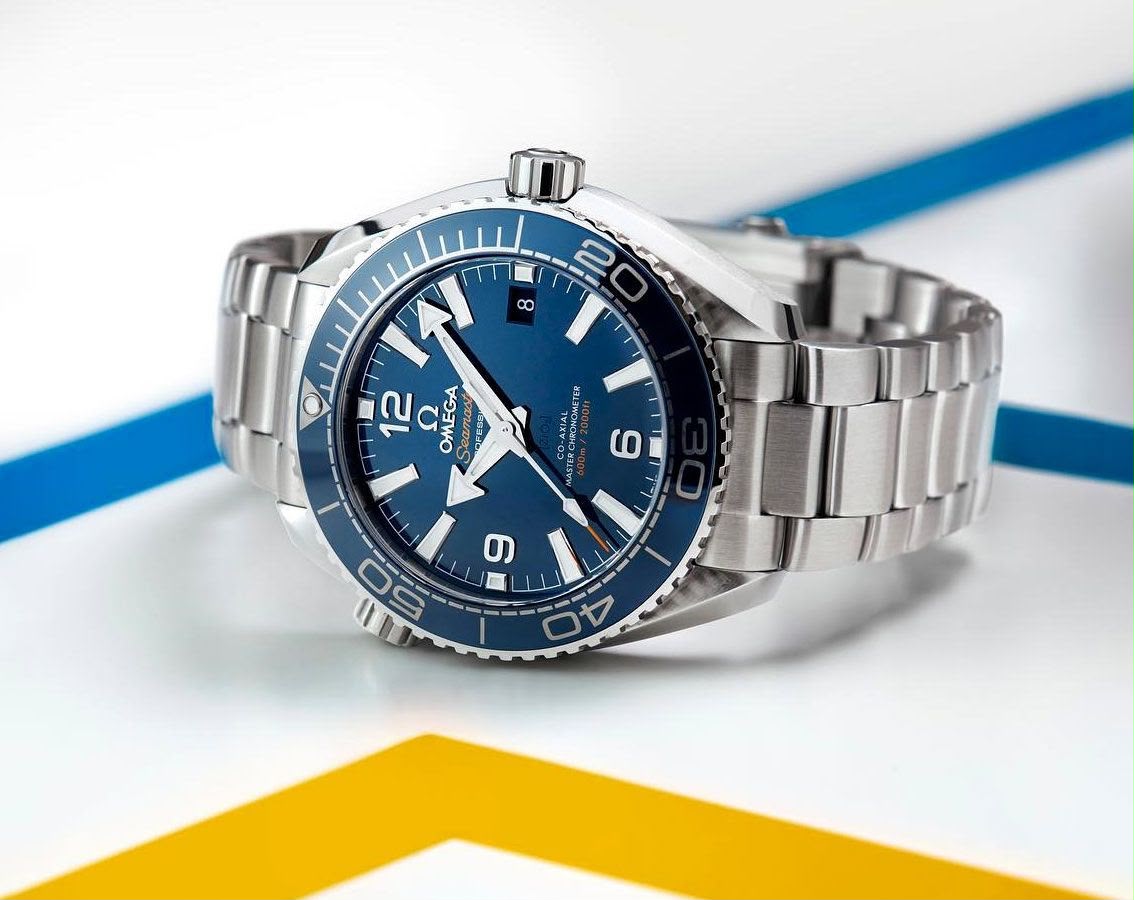 Omega Seamaster Planet Ocean Silver Automatic