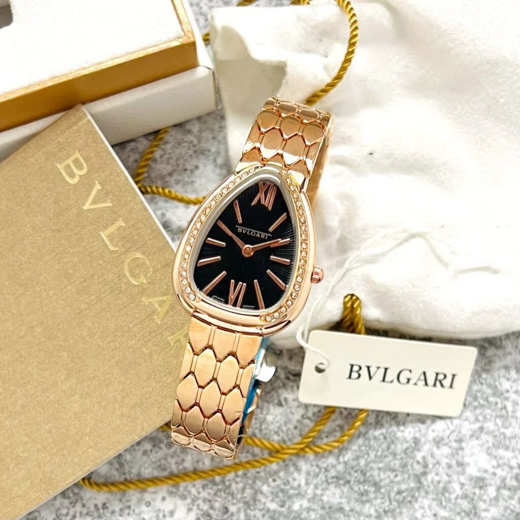 Bvlgari Serpenti Rose Gold Quartz