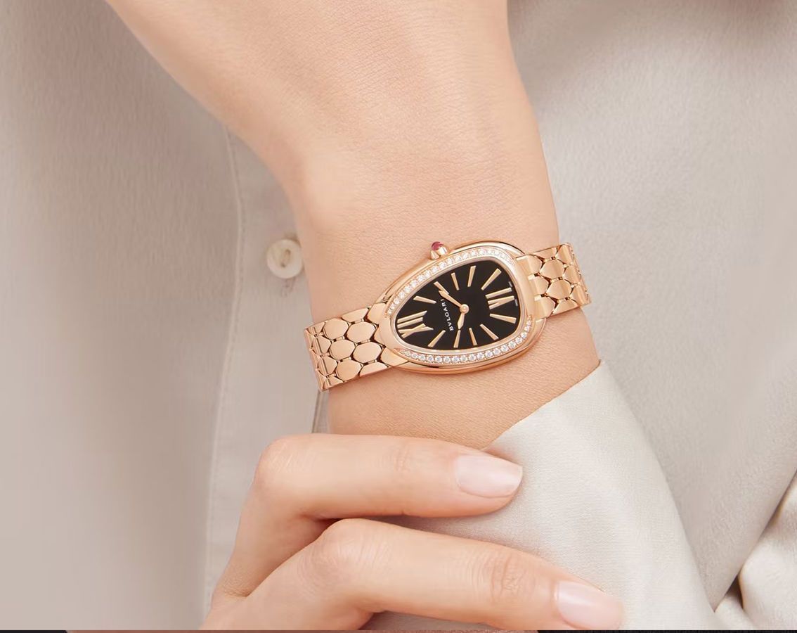 Bvlgari Serpenti Rose Gold Quartz