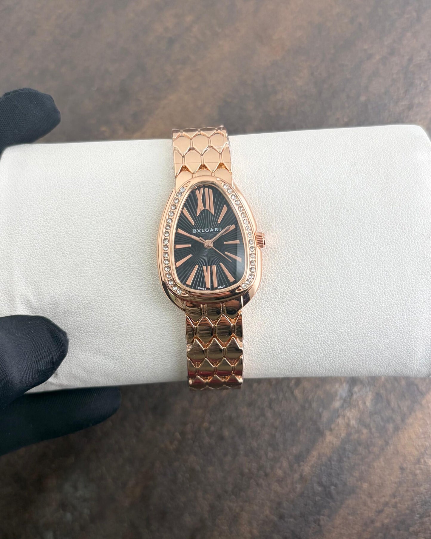 Bvlgari Serpenti Rose Gold Quartz