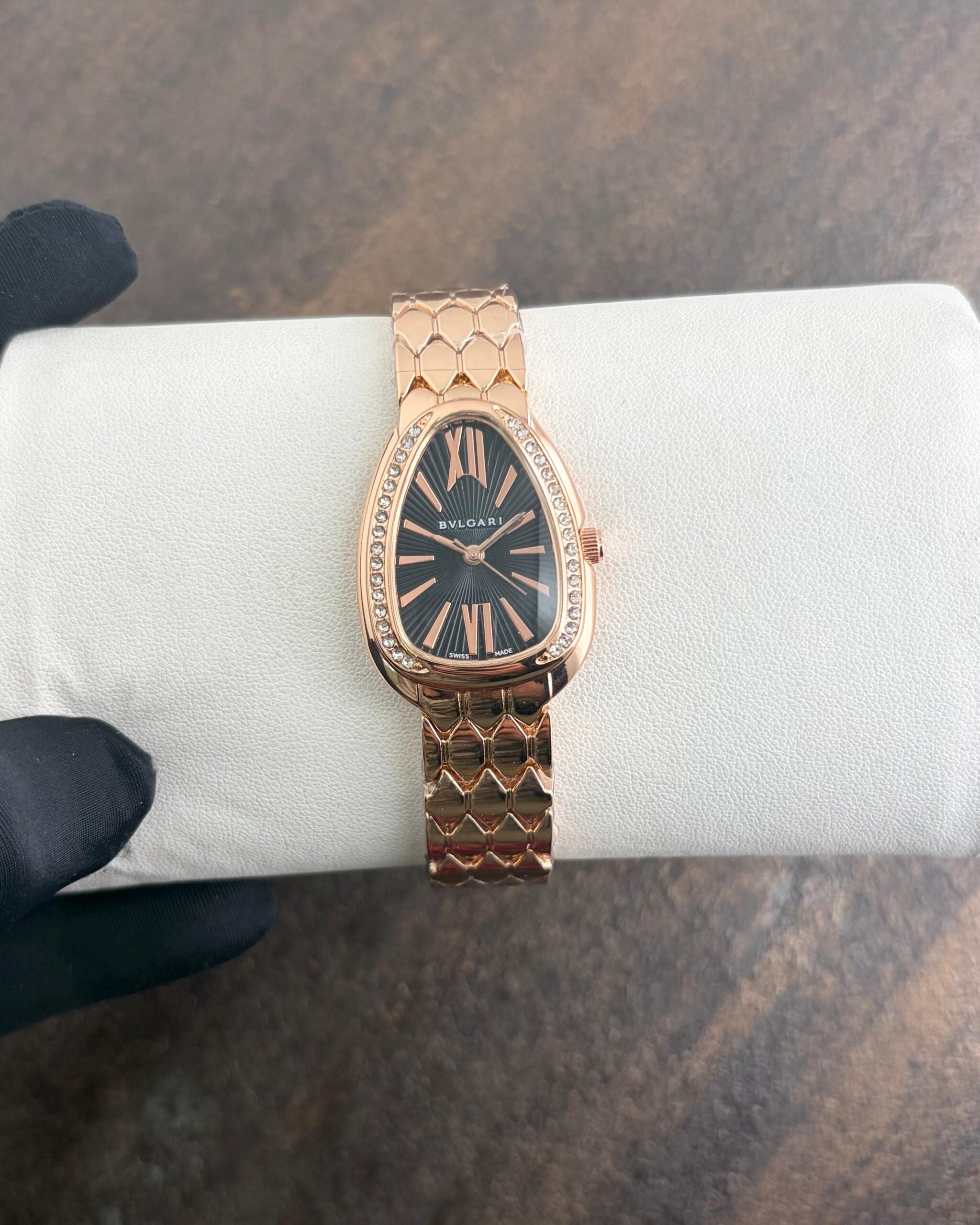 Bvlgari Serpenti Rose Gold Quartz