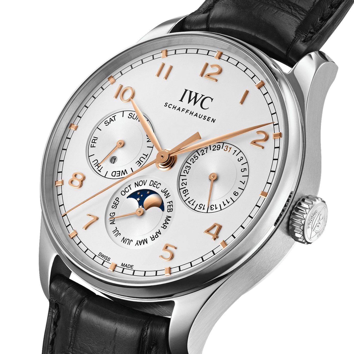 IWC Portugieser Chronograph White Dial