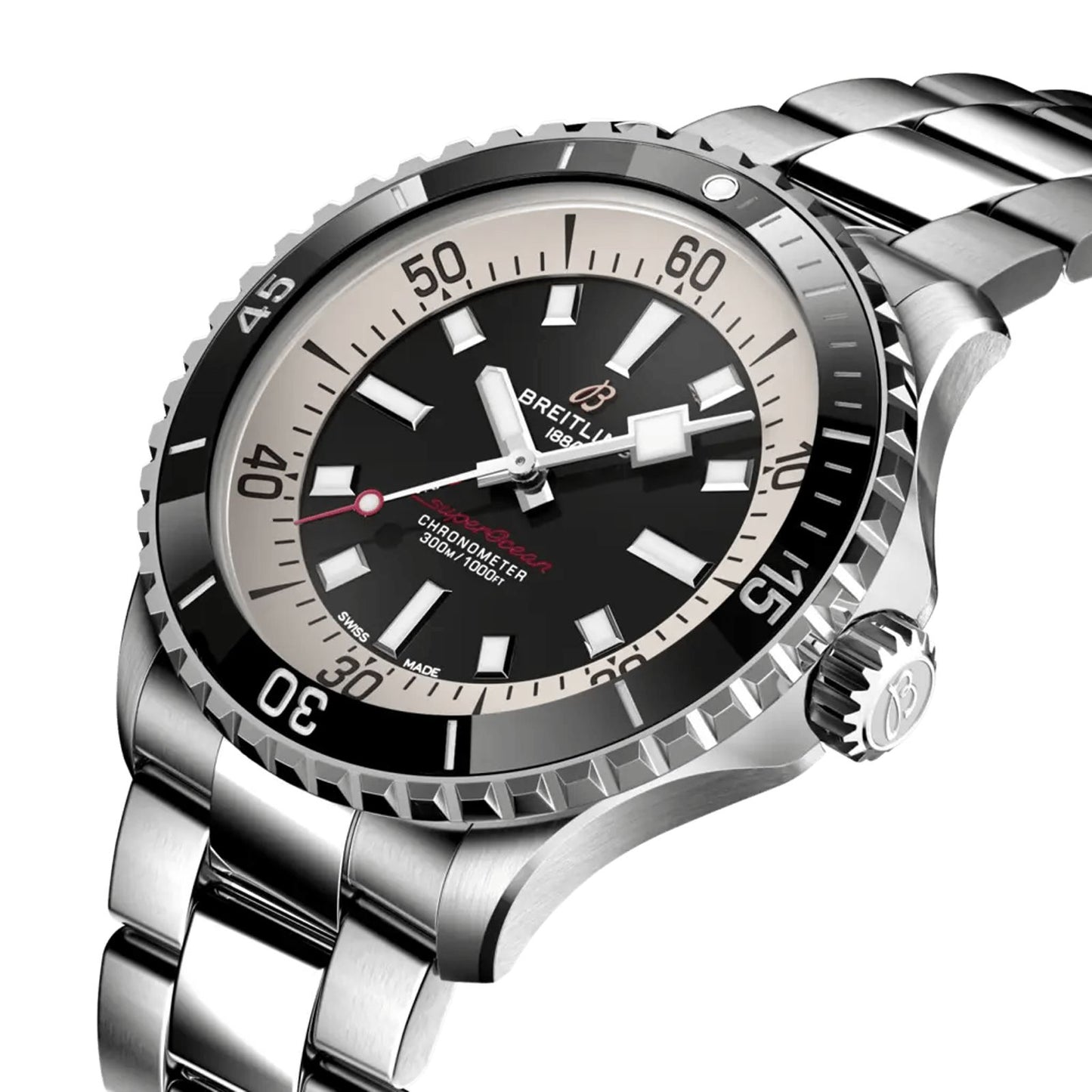 Breitling Superocean Black Dial Automatic