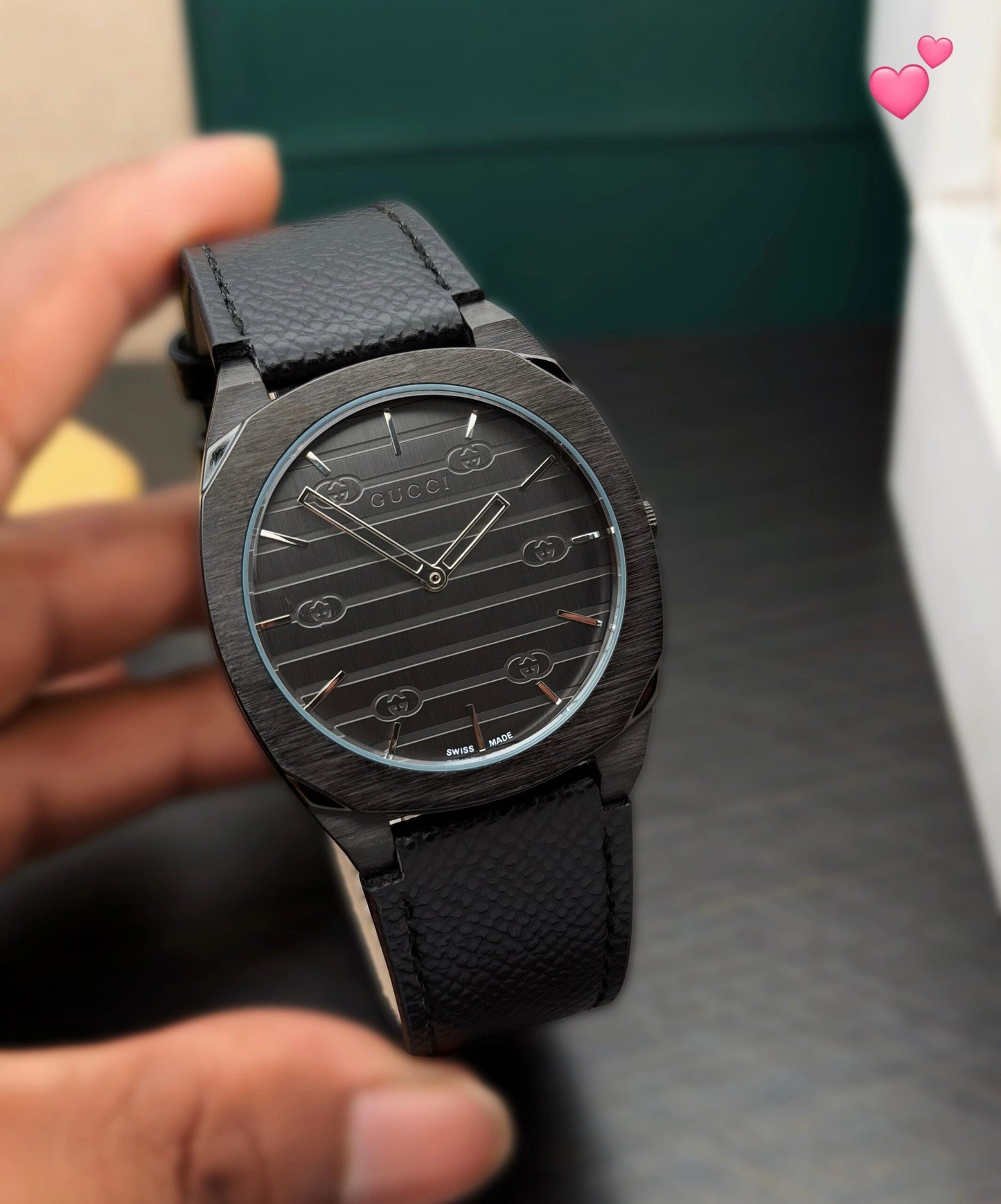Gucci G-Timeless Bee Embossed Dial Quartz