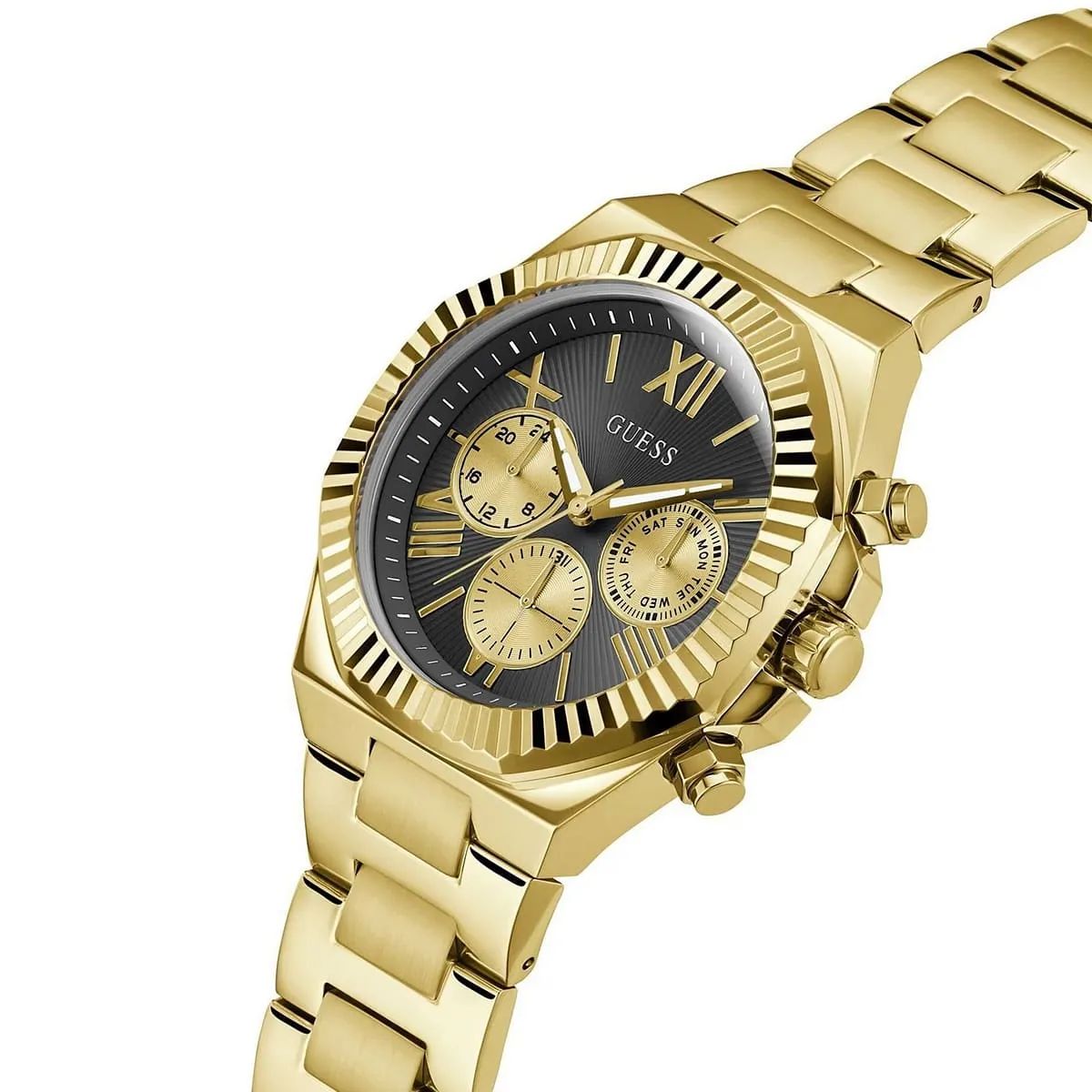 Guess Equity Black Analog Dial