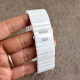 Rado Jubilee White Ceramic Quartz
