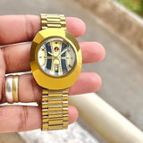 Rado Oval Golden Dial Automatic