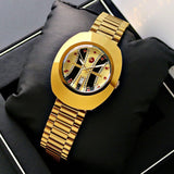 Rado Oval Golden Dial Automatic