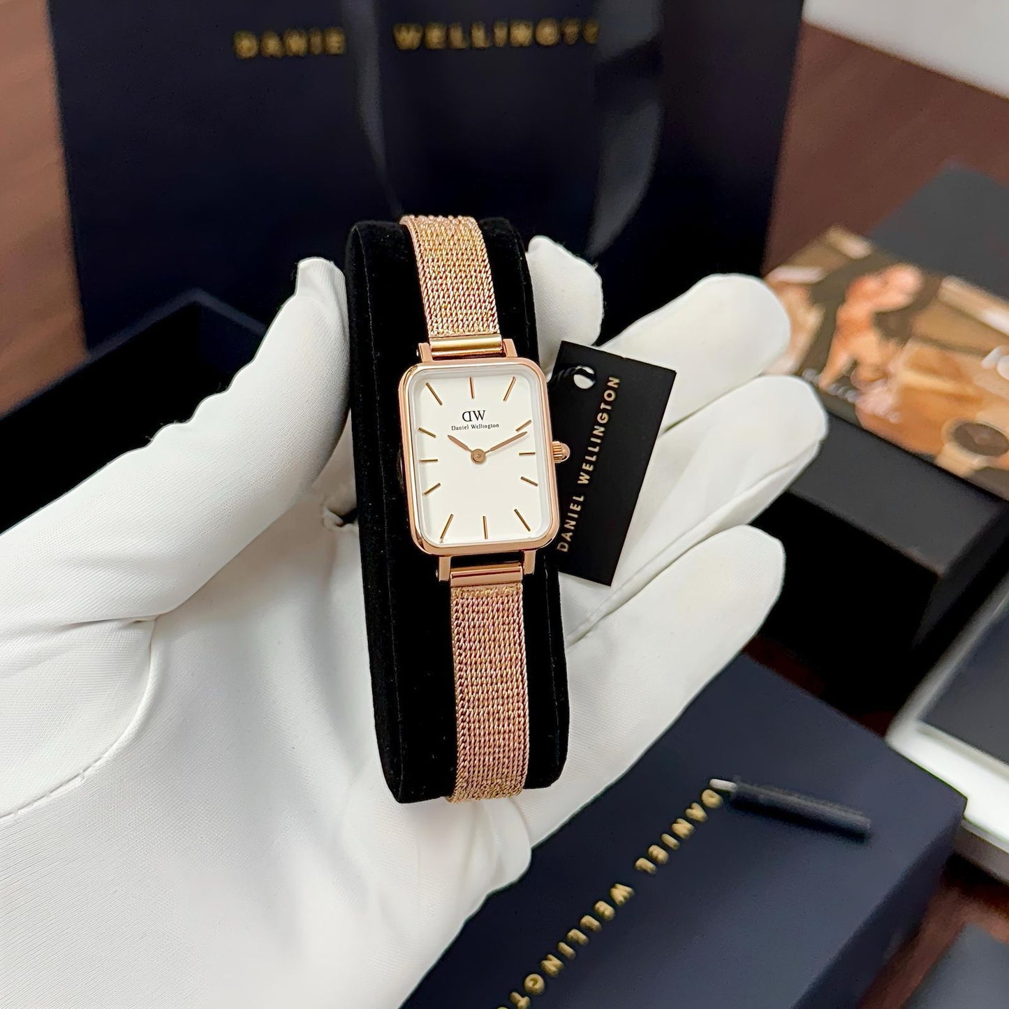 Daniel Wellington Rectangular Analog Dial