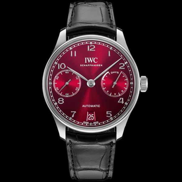 IWC Schaffhausen Portugieser Red Dial