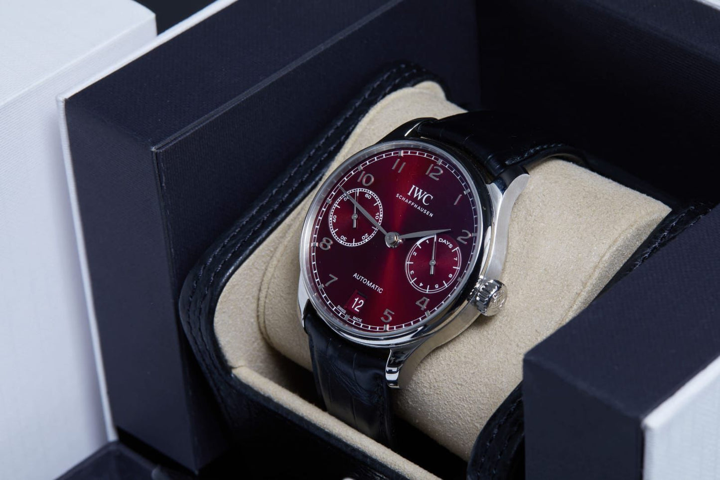 IWC Schaffhausen Portugieser Red Dial