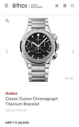Hublot Big Bang Bold Black Dial