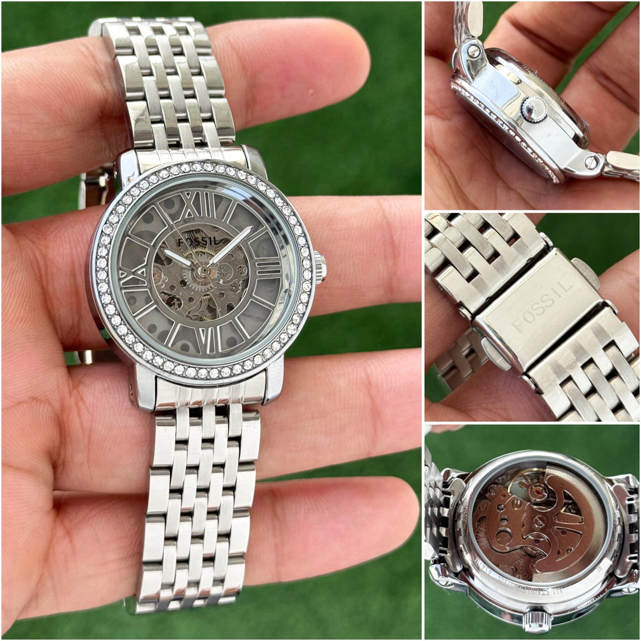 Fossil Silver-Tone Automatic